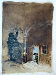 Jean-François Charles - ILLUSTRATION ORIGINALE COULEUR - Original Illustration