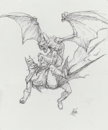 Peter De Sève - Batman - Sketch
