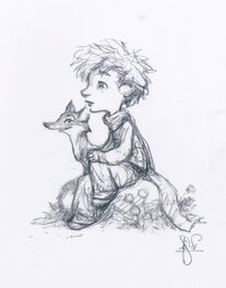 Peter De Sève - The Little Prince, Fox 1 - Dédicace