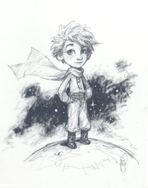 Peter De Sève - The Little Prince, Stars - Sketch