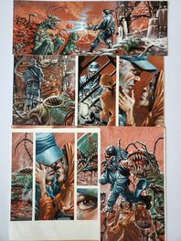 Loïc Malnati - APOCALYPSE T1 LES PLUS GRANDS NAISSENT POSTHUMES couleur directe - Planche originale