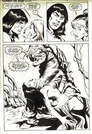 John Buscema - Conan The Barbarian #161 Pg.19 - Planche originale