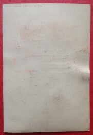 Le verso de La Couverture originale inédite du RANCHO ( Spécial ) 34 .