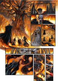 Sébastien Grenier - Cathedrale  des AbymesT4 P15 - Planche originale