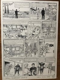 André Taymans - Lefranc - Planche originale