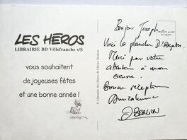 Petite carte accompagnée à l'envoi Petite carte accompagnée à l'envoi