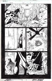 Andy Kubert - Grant morrison andy kubert batman issue 464 page 18 - Planche originale