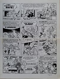 Greg - Zig et Puce - Les frais de la princesse - Planche originale