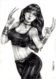 Henrique Ferri - X-23 - Illustration originale