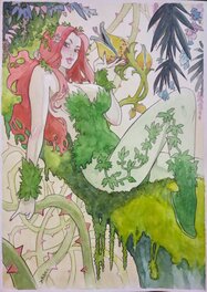 Vincenzo Cucca - Poison Ivy - Illustration originale