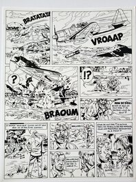 Planche originale - LES AVENTURES DE KEN MALLORY, MYSTERES EN BIRMANIE  T2 LA VALLEE DES OMBRES