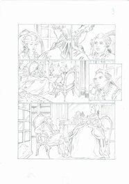 Isa Python - Mémoires de Marie-Antoinette tome 2, page 9 - Comic Strip