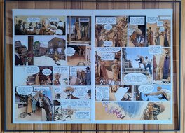 " West " Diptyque planches 13 & 14 Tome 1 " West " Diptyque planches 13 & 14 Tome 1