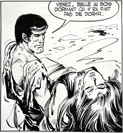 William Vance Bob Morane La Prisonnière de l'Ombre Jaune page 36 - planche originale - comic art William Vance Bob Morane La Prisonnière de l'Ombre Jaune page 36 - planche originale - comic art