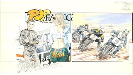 Denis Sire - Denis Sire - Pop Racing - Original Illustration