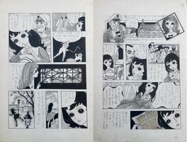 Macoto Takahashi - Diptyque - Tokyo-Paris - Page 9 & 10 - Un adieu et des larmes… - Comic Strip