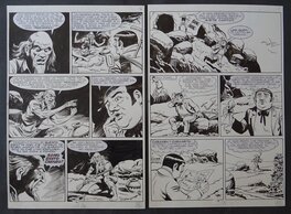 Franco Donatelli - Zagor 147 " la minaccia verde " - Comic Strip