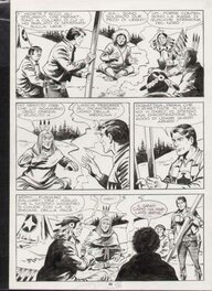 Franco Donatelli - Zagor  "Eskimo" 1976 - Planche originale