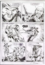 Giovanni Bruzzo - Planche TEX WILLER - Comic Strip