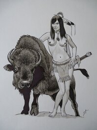 Jeronaton - Fille indienne - Comic Strip