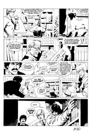 Jean-Yves Mitton - De Silence et de Sang - tome 10 Dans le Courant Sans Fin (planche 35) - Comic Strip