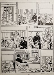 Teun Berserik - Blake et Mortimer "le dernier Espadon" - Planche originale