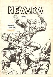 Carlo Cedroni - Couverture NEVADA n° 65 - Original Cover