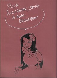 Dédicace sur le tome 1 de Téléportation inc.