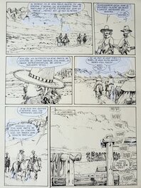 Michel Faure - CAMARGUE ROUGE - Planche originale