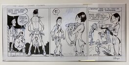 Planche originale - La fin de Jerry Sprint