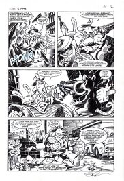 Steve Purcell - Steve purcell SAM & MAX FREELANCE POLICE bad day on the moon pg 2 - Planche originale