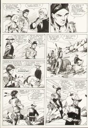 Guido Zamperoni - Planche THUNGA - Comic Strip