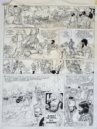 Jacques Armand - LA BATAILLE DE MARATHON - Planche originale