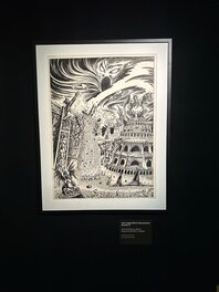 Exposition les 6 voyages de Philippe Druillet à Angoulême 2023