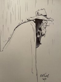 Olivier Frasier - Cowboy - Original Illustration
