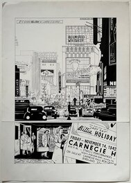 Éric Warnauts - New York - Planche originale