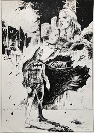 Afif Ben Hamida - Batman - Illustration originale