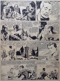 André Rey - André Rey Big Bill Le Casseur splendide Planche Originale 3 BB Big Bill 59 Chasseur scalps , Encre Lavis Atelier Chott 1951 top - Planche originale
