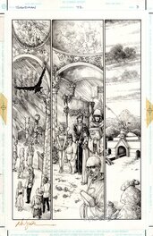 Michael Zulli - Neil gaiman, michael zulli SANDMAN issue 72, pg 3 - Planche originale