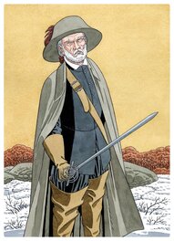 Milan Jovanovic - Les 7 Vies de l’Épervier, le fils d'Ariane - GABRIEL 2 - Illustration originale