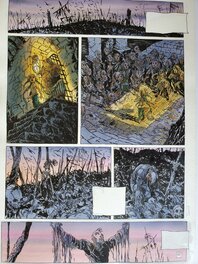 Planche originale - GORN T6 D'ENTRE LES MORTS    couleur directe