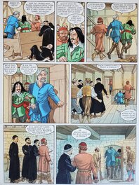 Plume aux vents - Planche originale