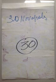 La planche 30 de NOVOPOLIS ( assez grand format ) qui mesure : 32,5 x 47 Cm