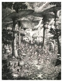 Stan - Stan Manoukian - La tribu bleue - Illustration originale