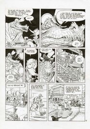 Vince - Donjon Antipodes + T 10000 - Planche originale 26 - Comic Strip