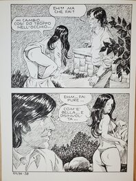 Alberto Del Mestre - FUMETTI - Planche originale