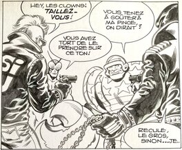 Jean-Yves Mitton - Mikros - Titans no 61 page 29 - planche originale - comic art Jean-Yves Mitton - Mikros - Titans no 61 page 29 - planche originale - comic art