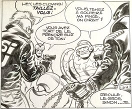 Jean-Yves Mitton - Mikros - Titans no 61 page 29 - planche originale - comic art