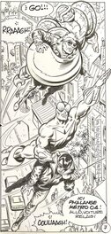 Jean-Yves Mitton - Mikros - Titans no 61 page 29 - planche originale - comic art Jean-Yves Mitton - Mikros - Titans no 61 page 29 - planche originale - comic art