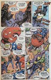 Jean-Yves Mitton - Mikros - Titans no 61 page 29 - planche originale - comic art Jean-Yves Mitton - Mikros - Titans no 61 page 29 - planche originale - comic art
